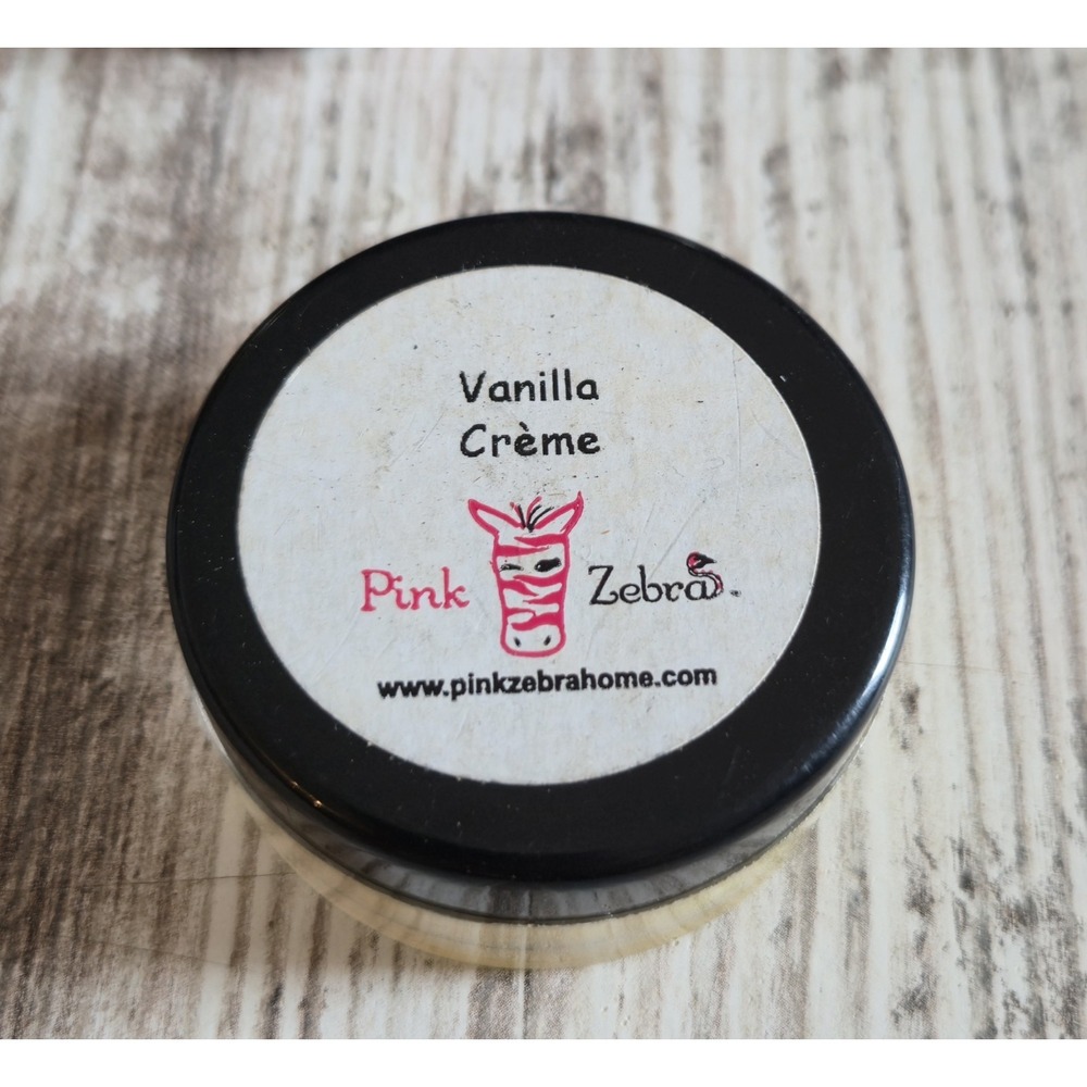 Pink Zebra Sprinkles Vanilla Creme Wax Melt Sample Jar 1-1/8 oz including Jar